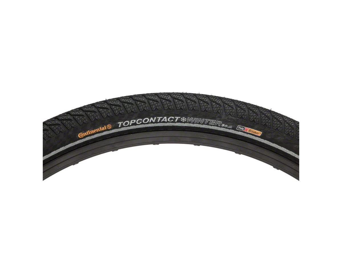 Continental Top Contact Winter II Premium Tire (Black/Reflex) (26") (2.0") (Folding) (Vectran Breaker)